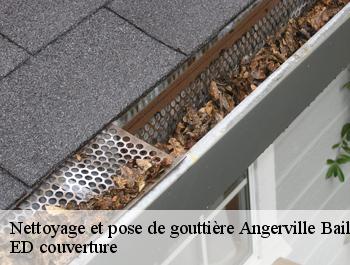 Nettoyage et pose de gouttière  angerville-bailleul-76110 ED couverture