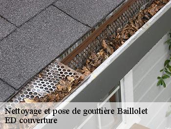 Nettoyage et pose de gouttière  baillolet-76660 ED couverture