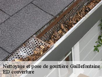 Nettoyage et pose de gouttière  gaillefontaine-76870 ED couverture