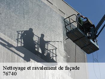 Nettoyage et ravalement de façade  anglesqueville-la-bras-lo-76740 ED couverture