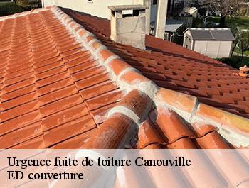 Urgence fuite de toiture  canouville-76450 ED couverture