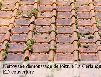 Nettoyage demoussage de toiture  la-cerlangue-76430 ED couverture