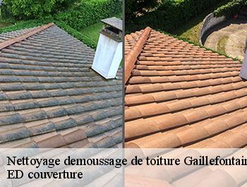 Nettoyage demoussage de toiture  gaillefontaine-76870 ED couverture