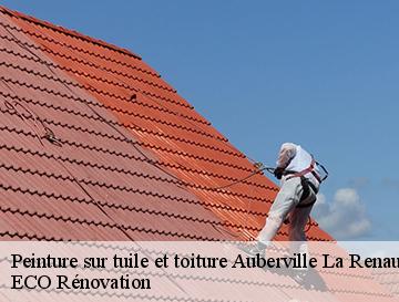 Peinture sur tuile et toiture  auberville-la-renault-76110 ECO Rénovation