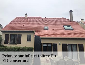 Peinture sur tuile et toiture  eu-76260 ED couverture