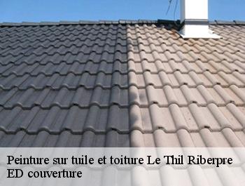 Peinture sur tuile et toiture  le-thil-riberpre-76440 ED couverture