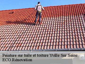 Peinture sur tuile et toiture  yville-sur-seine-76530 ECO Rénovation