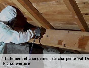 Traitement et changement de charpente  val-de-saane-76890 ED couverture